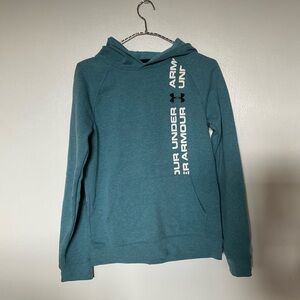 Under Armour Blue Sweater Hoodie Size Youth Large